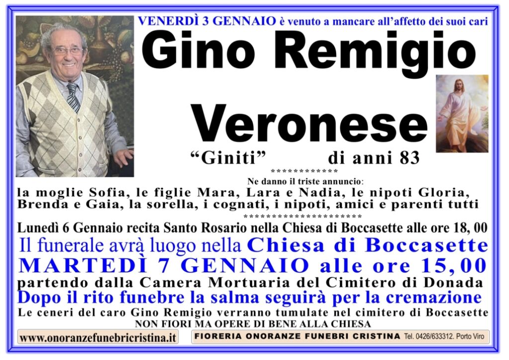 Veronese Gino Remigio