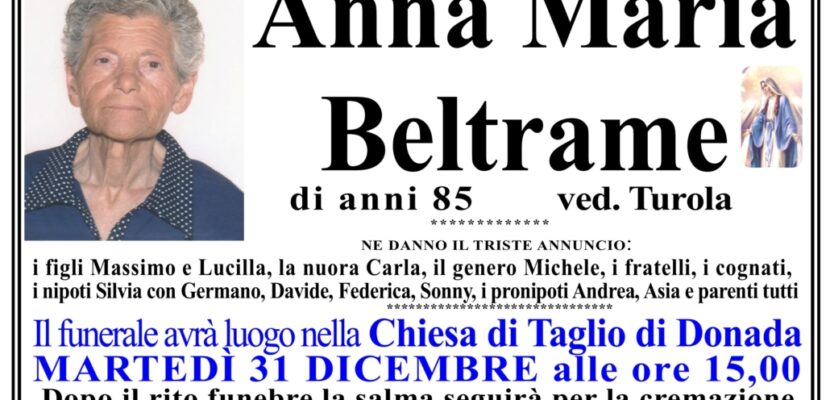 Beltrame Anna Maria