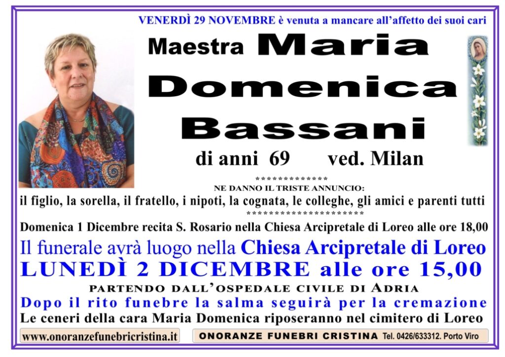 Maria Domenica Bassani