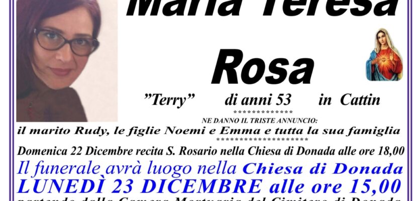 Maria Teresa Rosa