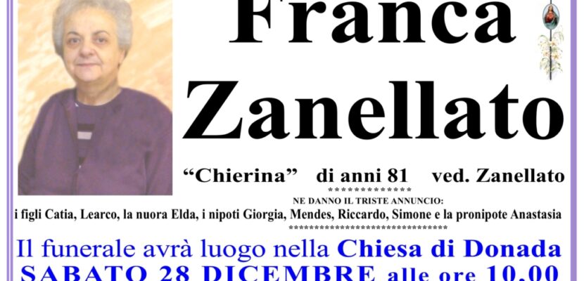 Zanellato Franca