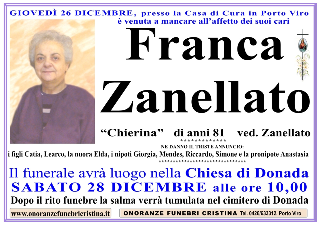 Zanellato Franca